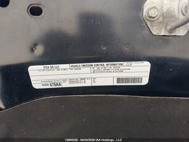12600326 :رقم المزاد ، 1C6RR7LT8NS164403 vin ، 2022 Ram 1500 Classic Slt مزاد بيع