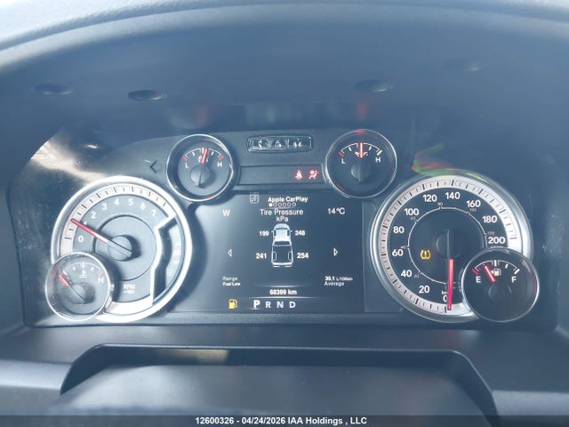 12600326 :رقم المزاد ، 1C6RR7LT8NS164403 vin ، 2022 Ram 1500 Classic Slt مزاد بيع