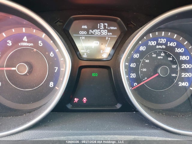 12600336 :رقم المزاد ، 5NPDH4AE4CH124226 vin ، 2012 Hyundai Elantra Gl مزاد بيع