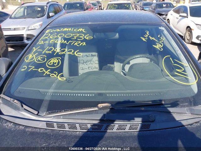 12600336 :رقم المزاد ، 5NPDH4AE4CH124226 vin ، 2012 Hyundai Elantra Gl مزاد بيع