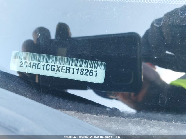 Продажа на аукционе авто 2014 Chrysler Town & Country Touring-l, vin: 2C4RC1CGXER118261, номер лота: 12600342
