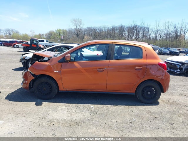2019 Mitsubishi Mirage Es/rf მანქანა იყიდება აუქციონზე, vin: ML32A3HJ7KH004915, აუქციონის ნომერი: 12600347