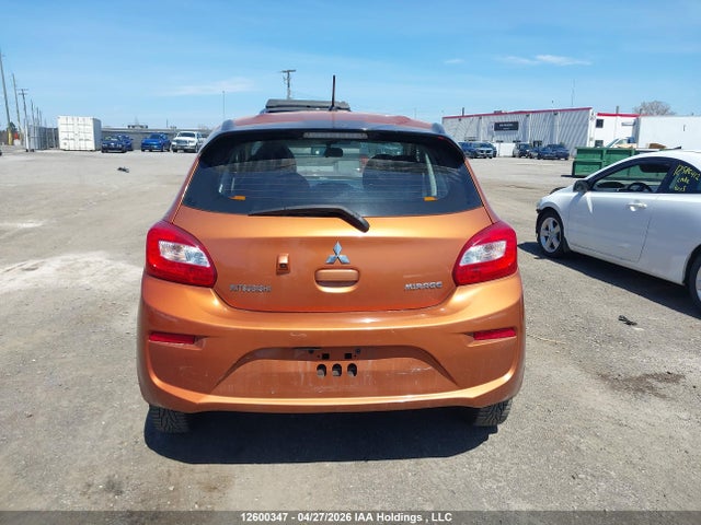 2019 Mitsubishi Mirage Es/rf მანქანა იყიდება აუქციონზე, vin: ML32A3HJ7KH004915, აუქციონის ნომერი: 12600347
