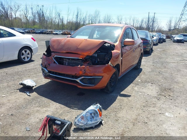 2019 Mitsubishi Mirage Es/rf მანქანა იყიდება აუქციონზე, vin: ML32A3HJ7KH004915, აუქციონის ნომერი: 12600347