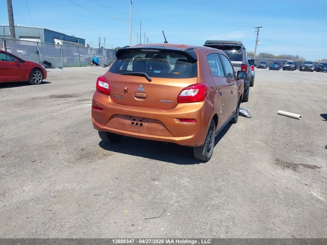 2019 Mitsubishi Mirage Es/rf მანქანა იყიდება აუქციონზე, vin: ML32A3HJ7KH004915, აუქციონის ნომერი: 12600347
