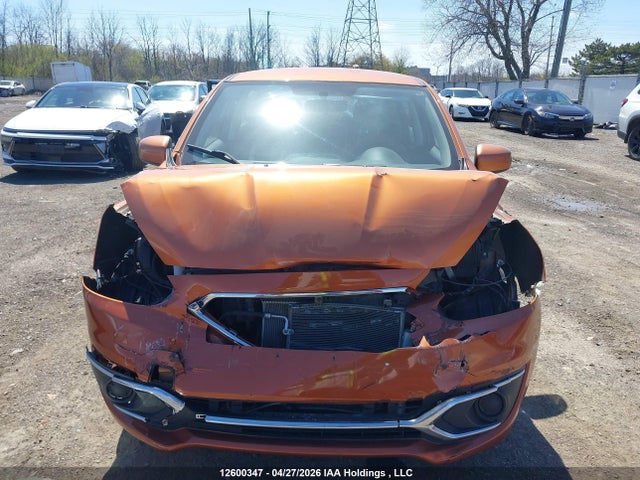 2019 Mitsubishi Mirage Es/rf მანქანა იყიდება აუქციონზე, vin: ML32A3HJ7KH004915, აუქციონის ნომერი: 12600347