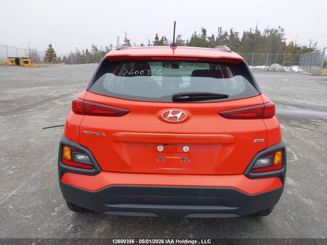 12600356 :رقم المزاد ، KM8K2CAA6KU315582 vin ، 2019 Hyundai Kona Sel مزاد بيع
