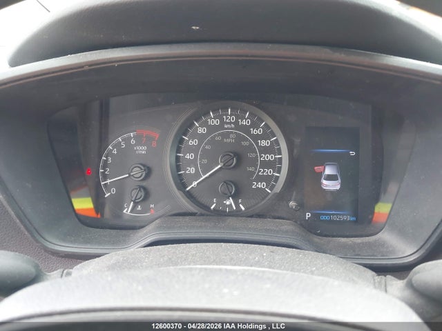 12600370 :رقم المزاد ، 5YFBPRBE5LP118699 vin ، 2020 Toyota Corolla L مزاد بيع