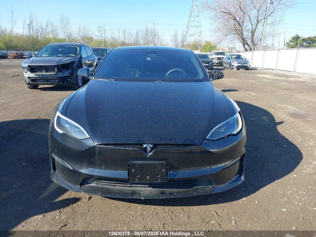 2022 Tesla Model S მანქანა იყიდება აუქციონზე, vin: 5YJSA1E5XNF485529, აუქციონის ნომერი: 12600378