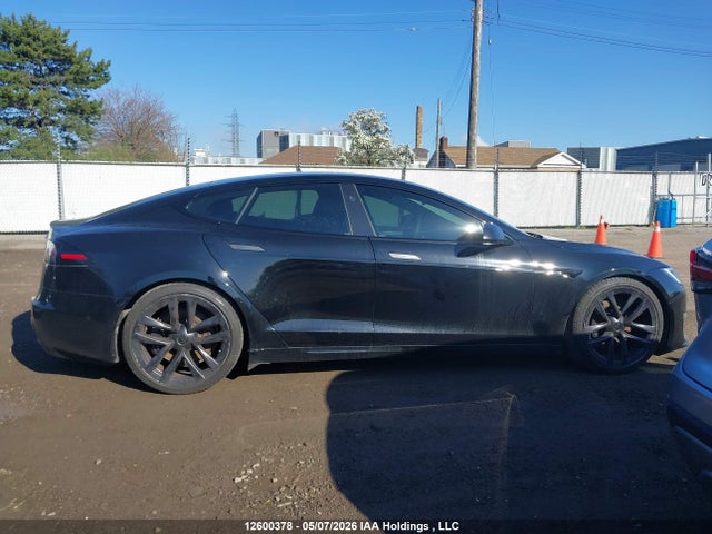 2022 Tesla Model S მანქანა იყიდება აუქციონზე, vin: 5YJSA1E5XNF485529, აუქციონის ნომერი: 12600378