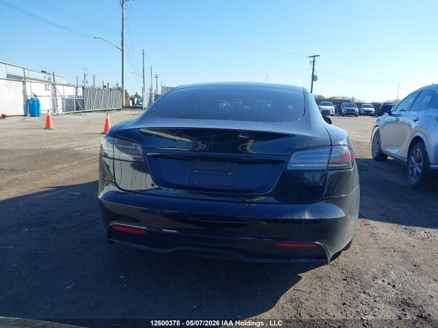 2022 Tesla Model S მანქანა იყიდება აუქციონზე, vin: 5YJSA1E5XNF485529, აუქციონის ნომერი: 12600378