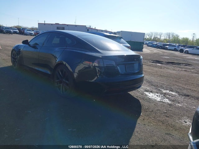 2022 Tesla Model S მანქანა იყიდება აუქციონზე, vin: 5YJSA1E5XNF485529, აუქციონის ნომერი: 12600378
