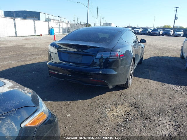 2022 Tesla Model S მანქანა იყიდება აუქციონზე, vin: 5YJSA1E5XNF485529, აუქციონის ნომერი: 12600378