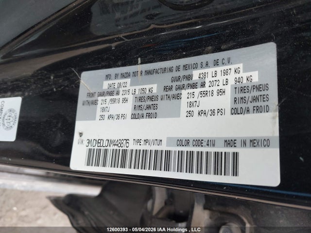 Mazda CX-30 2022 3MVDMBDL0NM448876 Image 9