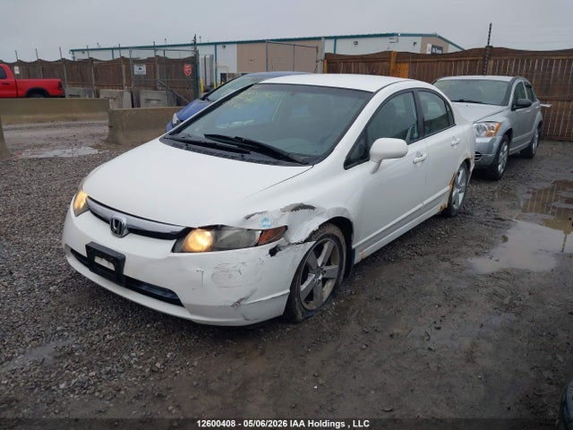 2007 Honda Civic Lx მანქანა იყიდება აუქციონზე, vin: 2HGFA16557H101056, აუქციონის ნომერი: 12600408
