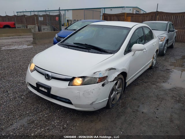 2007 Honda Civic Lx მანქანა იყიდება აუქციონზე, vin: 2HGFA16557H101056, აუქციონის ნომერი: 12600408