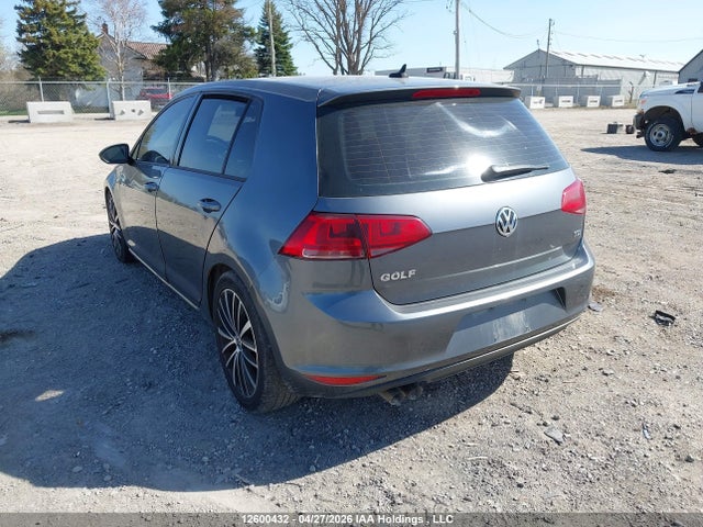 2015 Volkswagen Golf Tdi მანქანა იყიდება აუქციონზე, vin: 3VW2A7AU5FM025138, აუქციონის ნომერი: 12600432