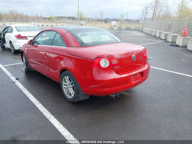 Aukcja sprzedaży 2007 Volkswagen Eos 2.0t, vin: WVWFA71F97V010493, numer aukcji: 12600455