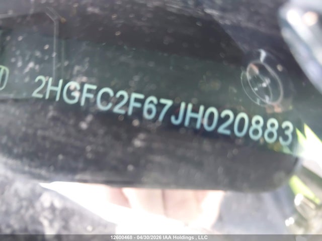 Honda CIVIC SE 2018 2HGFC2F67JH020883 Image 19