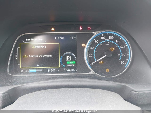Aukcja sprzedaży 2018 Nissan Leaf S/sl/sv, vin: 1N4AZ1CP2JC314926, numer aukcji: 12600475