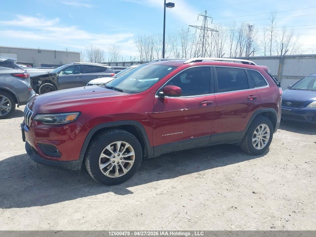 12600478 :رقم المزاد ، 1C4PJMCX7KD175160 vin ، 2019 Jeep Cherokee مزاد بيع