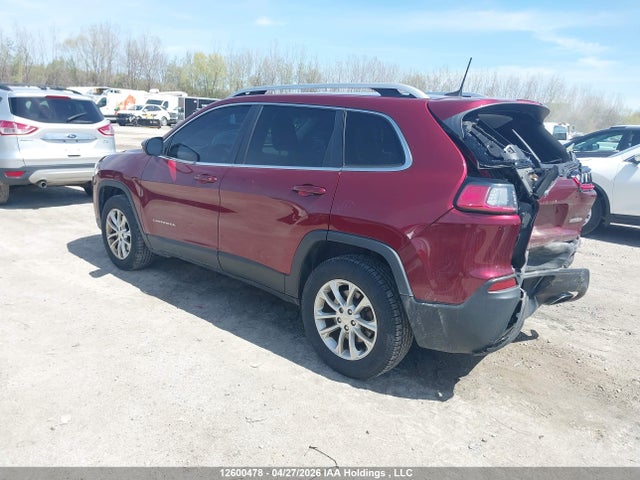 12600478 :رقم المزاد ، 1C4PJMCX7KD175160 vin ، 2019 Jeep Cherokee مزاد بيع