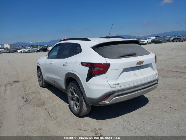 2026 Chevrolet Trax 1lt მანქანა იყიდება აუქციონზე, vin: KL77LHE29TC079201, აუქციონის ნომერი: 12600479