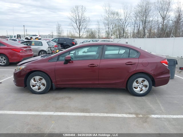 Продажа на аукционе авто 2013 Honda Civic, vin: 2HGFB2F40DH024750, номер лота: 12600484