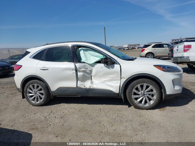 12600501 :رقم المزاد ، 1FMCU9DZ2MUA74254 vin ، 2021 Ford Escape Titanium مزاد بيع