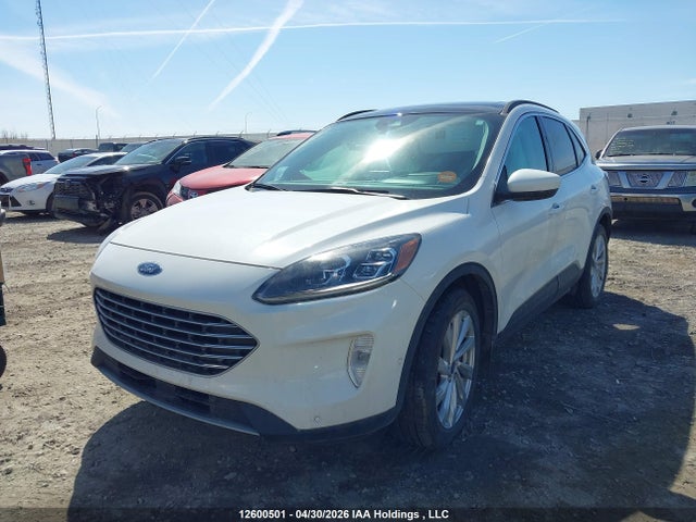 12600501 :رقم المزاد ، 1FMCU9DZ2MUA74254 vin ، 2021 Ford Escape Titanium مزاد بيع