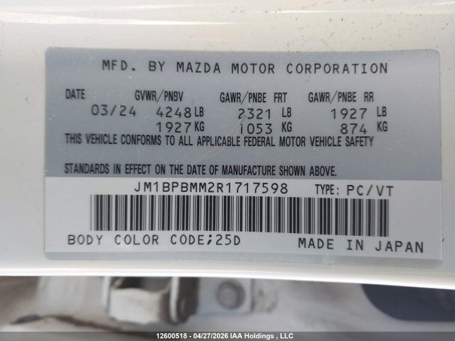 Mazda 3 Premium 2024 JM1BPBMM2R1717598 Image 9
