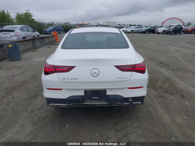 Aukcja sprzedaży 2026 Mercedes-benz Cla 250 4matic, vin: W1K5J4HB6TN573174, numer aukcji: 12600524