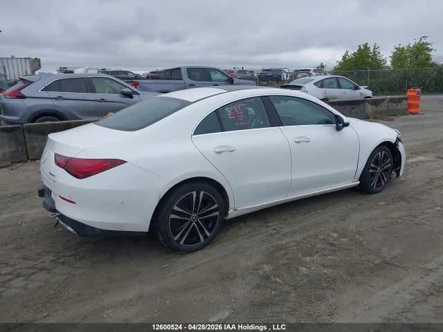Aukcja sprzedaży 2026 Mercedes-benz Cla 250 4matic, vin: W1K5J4HB6TN573174, numer aukcji: 12600524