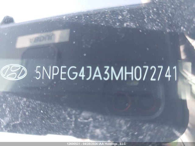 Aukcja sprzedaży 2021 Hyundai Sonata Se, vin: 5NPEG4JA3MH072741, numer aukcji: 12600531
