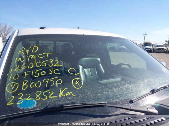 12600532 :رقم المزاد ، 1FTFW1EVXAFB00950 vin ، 2010 Ford F150 Supercrew مزاد بيع