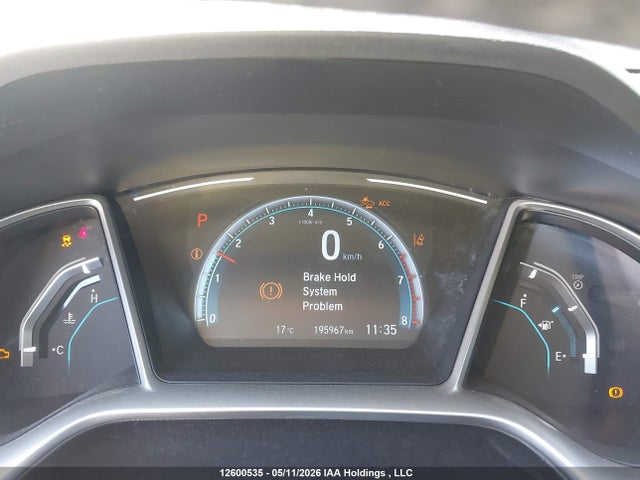 Продаж на аукціоні авто 2019 Honda Civic Touring, vin: 2HGFC1F92KH104146, номер лоту: 12600535