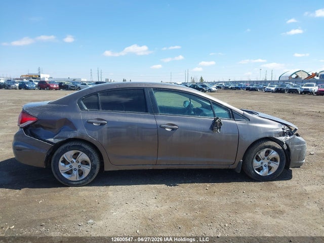 12600547 :رقم المزاد ، 2HGFB2F48DH027038 vin ، 2013 Honda Civic Lx مزاد بيع