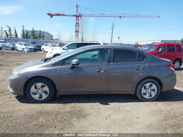 12600547 :رقم المزاد ، 2HGFB2F48DH027038 vin ، 2013 Honda Civic Lx مزاد بيع