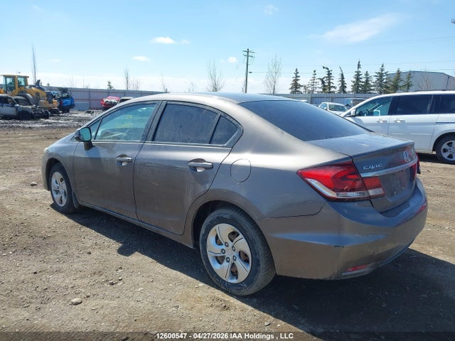 12600547 :رقم المزاد ، 2HGFB2F48DH027038 vin ، 2013 Honda Civic Lx مزاد بيع