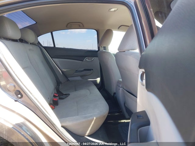 12600547 :رقم المزاد ، 2HGFB2F48DH027038 vin ، 2013 Honda Civic Lx مزاد بيع
