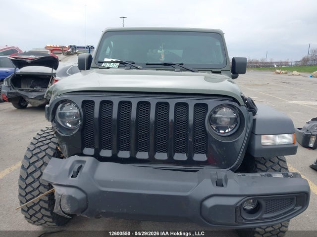 2022 Jeep Wrangler Willys მანქანა იყიდება აუქციონზე, vin: 1C4HJXAG1NW202130, აუქციონის ნომერი: 12600550