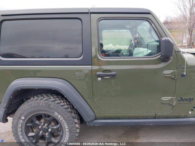 2022 Jeep Wrangler Willys მანქანა იყიდება აუქციონზე, vin: 1C4HJXAG1NW202130, აუქციონის ნომერი: 12600550