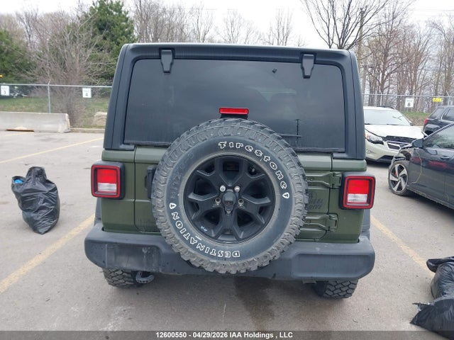 2022 Jeep Wrangler Willys მანქანა იყიდება აუქციონზე, vin: 1C4HJXAG1NW202130, აუქციონის ნომერი: 12600550