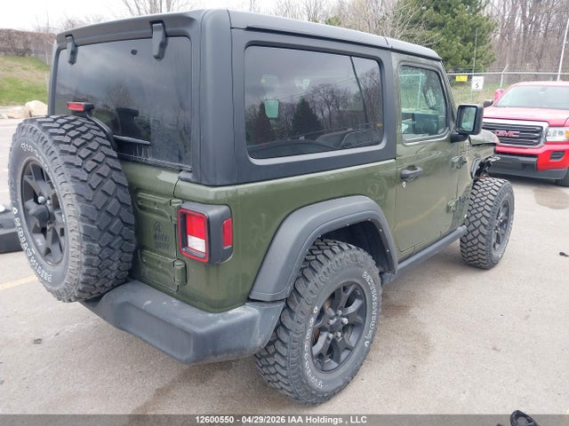 2022 Jeep Wrangler Willys მანქანა იყიდება აუქციონზე, vin: 1C4HJXAG1NW202130, აუქციონის ნომერი: 12600550