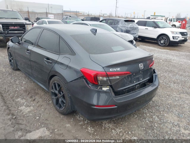 12600553 :رقم المزاد ، 2HGFE2F55PH105182 vin ، 2023 Honda Civic Sport/sport-b مزاد بيع