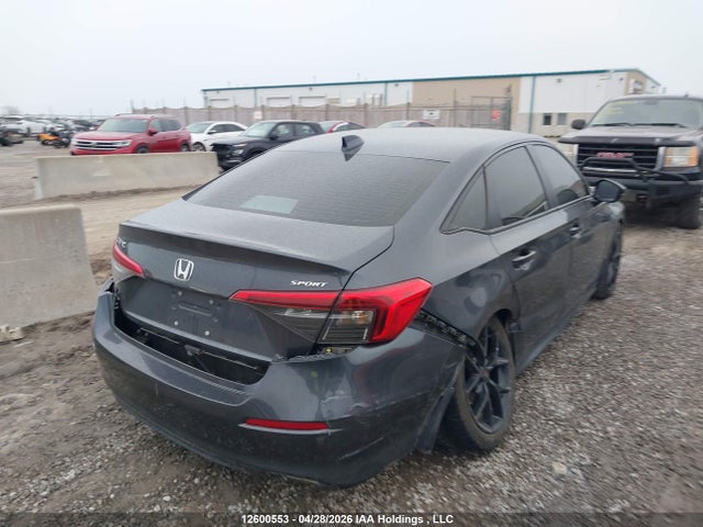 12600553 :رقم المزاد ، 2HGFE2F55PH105182 vin ، 2023 Honda Civic Sport/sport-b مزاد بيع