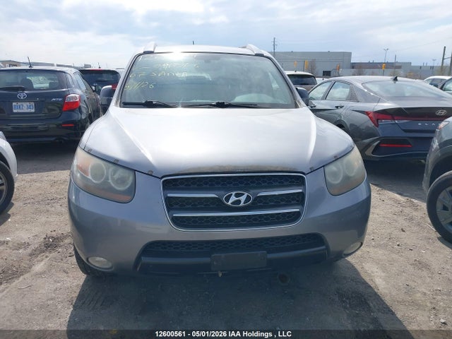 2007 Hyundai Santa Fe Se/limited მანქანა იყიდება აუქციონზე, vin: 5NMSH73E57H091276, აუქციონის ნომერი: 12600561