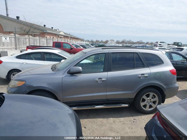 2007 Hyundai Santa Fe Se/limited მანქანა იყიდება აუქციონზე, vin: 5NMSH73E57H091276, აუქციონის ნომერი: 12600561