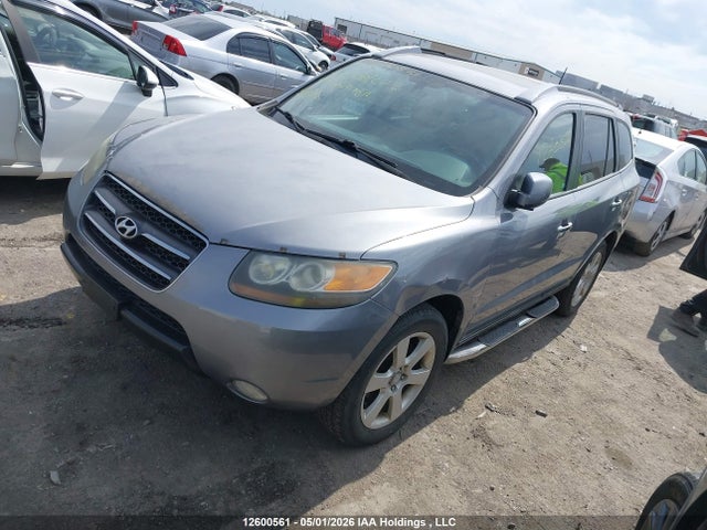 2007 Hyundai Santa Fe Se/limited მანქანა იყიდება აუქციონზე, vin: 5NMSH73E57H091276, აუქციონის ნომერი: 12600561