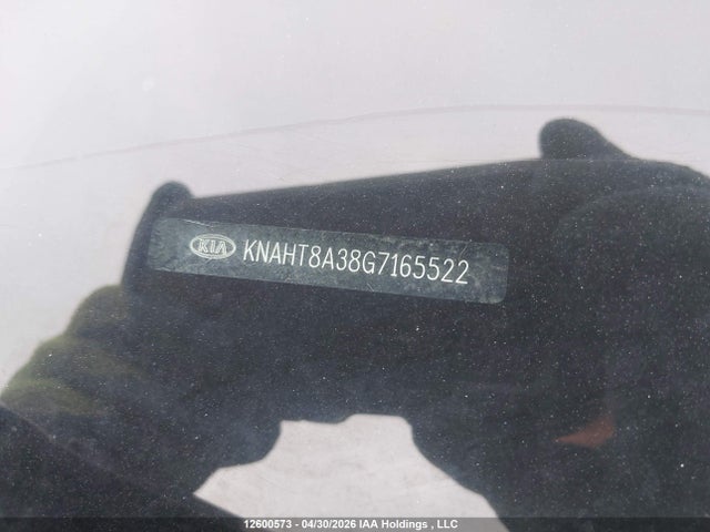 Aukcja sprzedaży 2016 Kia Rondo Lx/lx Value, vin: KNAHT8A38G7165522, numer aukcji: 12600573